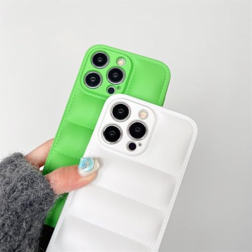 Coque matelassée iPhone 12 antichoc beige anti-rayures
