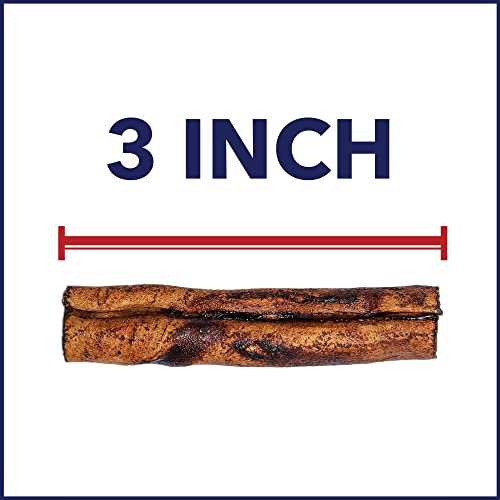 Pet Factory 100% Made In Usa Beefhide 3-3.5" Mini Rolls Dog Chew Treats - Beef Flavor, 35 Count/1 Pack #TOP14