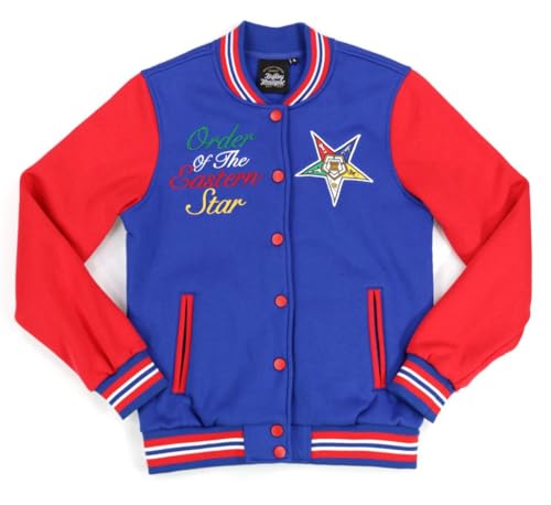 Order of The Eastern Star Fleece Jacket Royal Blue