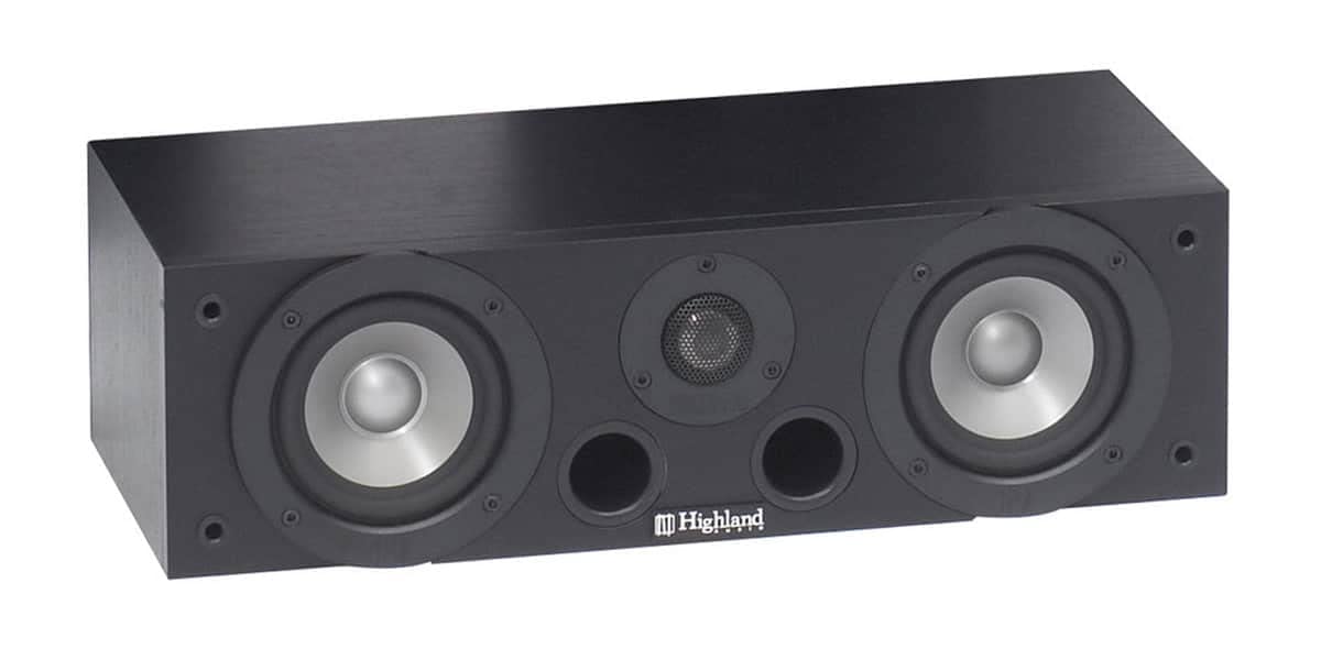 Enceinte centrale Highland Aingel 320c noire