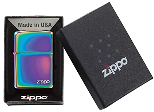 Encendedor Zippo multicolor logo de bolsillo miniatura 6