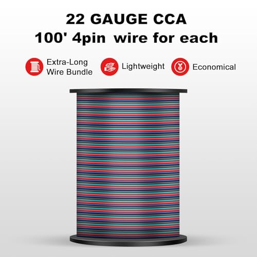 22 Gauge 4 Conductor Wire