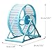 Qsvbeeqj Pet Hamster Exercise Running Wheel with Stand Playing Supplies Cage Toy Gerbils Hamster Running Jogging Toy Hamster Running Wheel Small