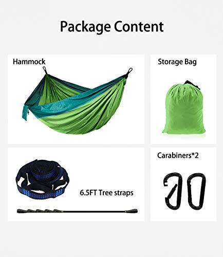 Sutekus Camping Hammock Ultralight Single Or Double Hammock Portable Hammocks For Backpacking Camping Hiking Beach Travel (Camel) #TOP29