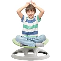 Brelley Sensory Spinning Chair for Autism, Autistic Kids Swivel Chair, Sensory Activity Toy for Toddlers, Physical Coordination Training Indoor & Outdoor Autism Sensory Products