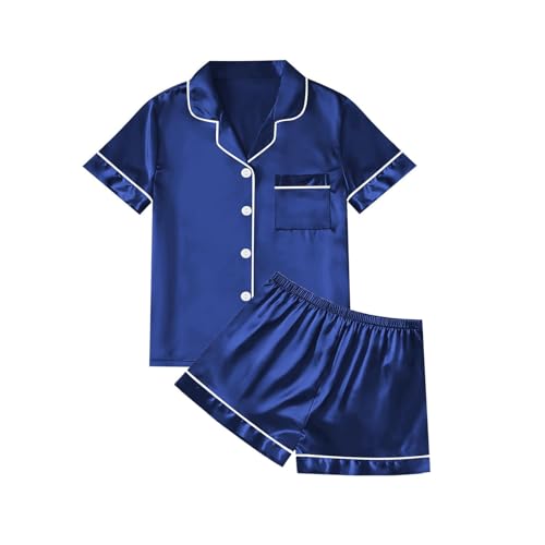 Pyjama court en satin femme ensemble fluide anti-chaleur pour dormir