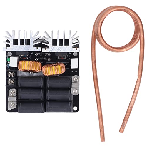 Complete Kit with Heating Coil - The included copper coil provides excellent high-frequency transmission, focusing intense heat precisely where you need it. This setup efficiently heats iron, carbon steel, and alloy without direct flame interaction.
