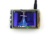 1.8 tft lcd display raspberry pi expansion board 320x240 hardware resolution; Resistive touch control