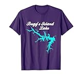 Minimalist Bugg's Island Lake - Virginia T-Shirt