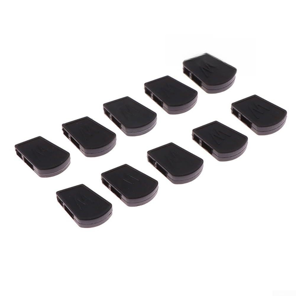 10PCS Rubber Hammer for Digital Keys – Compatible with PX120/PX150/PX160/PX330/PX350/PX860 & CDP100/CDP200 – Black, .4× cm (Whit(White Keys)