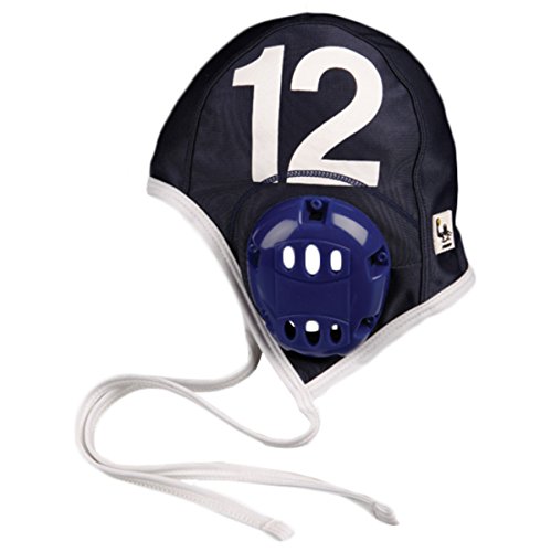 FINIS Adult Water Polo Plastic Caps Team Set, Navy