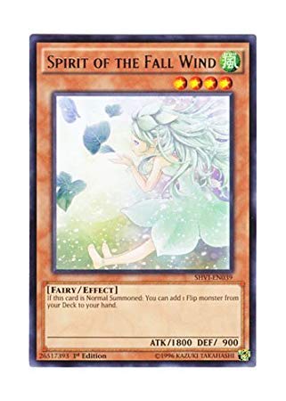 Amazon.co.jp: 遊戯王 英語版 SHVI-EN039 Spirit of the Fall