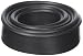 CRL Black Half-Round "T" Type Shower Door Bottom Seal and Sweep - 36 in long