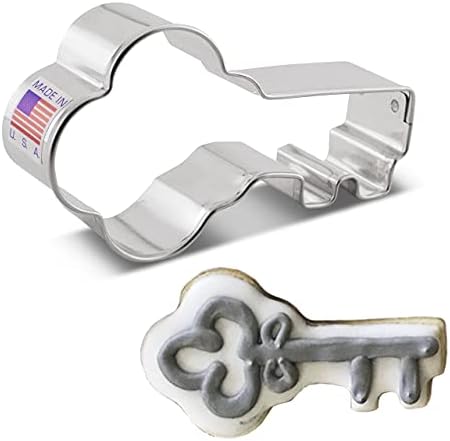 Ann Clark Cookie Cutters Key Cookie Cutter, 3.5"
