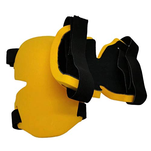 Bestlle Heavy Duty Knee Pads, EVA Foam Garden Kneepad High-Density Protection Kneeling Cushion with Double Elastic Bands for Gardening, Cleaning