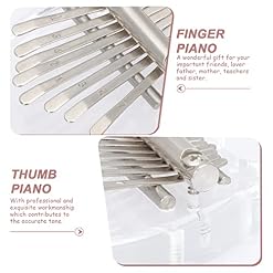 BIENKA Mini Kalimba Pouce Piano Kalimba Musique Poche Pouce Piano Portable Instruments de Musique Cadeau for Débutants… - Les Beatles, Paul McCartney, John Lennon, RIngo Starr, George Harrison BIENKA Mini Kalimba Pouce Piano Kalimba Musique Poche Pouce Piano Portable Instruments de Musique Cadeau for Débutants… – Image 5