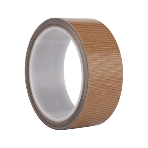 Cinta autoadhesiva resistente al calor de tela de PTFE 40 mm y 10 m