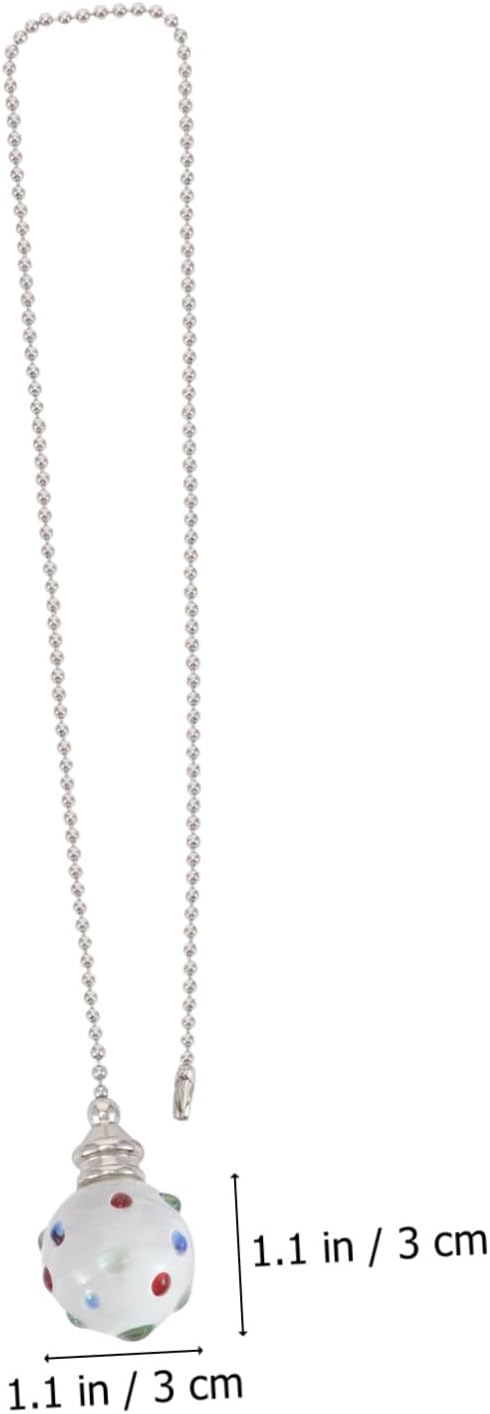 Fan Pull Chain Decorative Crystal Charm Pendant Ceiling Fan Pull Chain