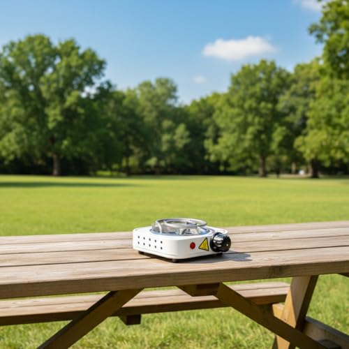 Image of Al Kian Electric Hot Plate Charcoal Starter Radiant Electronic Hookah Coal Burner Small Pan Sigdi - 500 Watt (Small)
