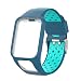 Produktbild KINOEHOO Ersatzarmband kompatibel mit TOMTOM Runner 2/3 Cardio/Music Spark Cardio/Music Spark 3 Edelstahl Armband Weiche Silikon Uhrenarmbänder.
