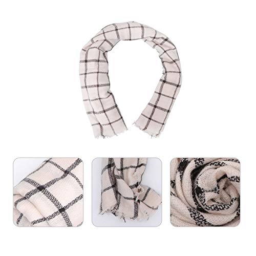 KESYOO LenÃ§o Feminino de Inverno LenÃ§o Xadrez LenÃ§os de Manta Grossa Manta Leve E Macia Manta Gro