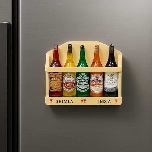 Image of Craft Expertise Plastic Fridge Magnet - Decorative Multicolour Refrigerator Magnet for Kitchen & Home Decor (2.5 x 1 x 2.4 Inch)