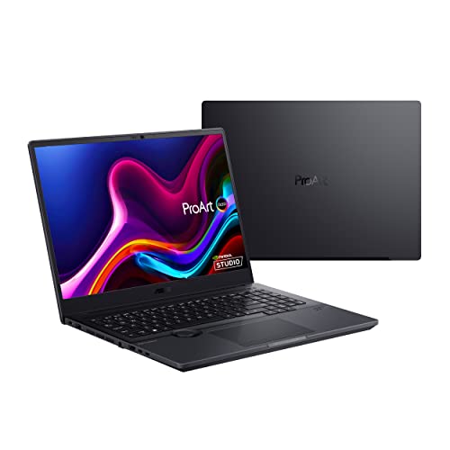 ASUS ProArt StudioBook 16 OLED Laptop, 16' 3840x2400 OLED Display, Intel core i7-12700H, 32GB RAM, 1TB + 1TB M.2 NVMe PCIe 4.0 SSD, Nvidia Geforce RTX 3080Ti, Win 11 Home, H7600ZX-DB79