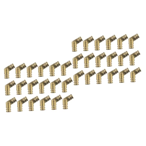 Uonlytech Lot de 2 Charnières à Ressort Cylindriques en Cuivre de 5 X 19 Mm pour Boîte à Bijoux 50 Pièces