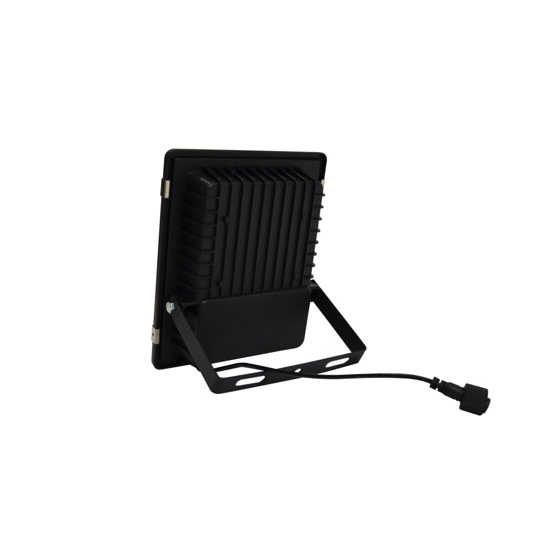 LUXULA LED Fluter Flutlichtstrahler mit Solarpanel Akku Fernbedienung Dämmerungssensor - 6W PV 700lm 6500K Kaltweiß Tageslicht - Außenleuchte Wandleuchte IP66 wasserdicht wetterfest (4 Stück)