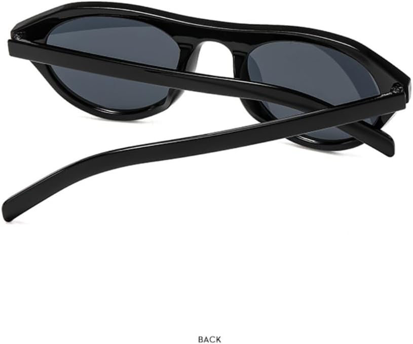 Fashion Cat Eye Sunglasses for Men Women Vintage Punk Sunglasses Men's Unisex Eyewear Steampunk Rivet Uv400