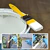 Great Andrew 12 PCS Small Paint Brushes1 Inch, Paint Brush for Painting Acrylic Oil Crafts DIY, Paint Brushes for Walls,Touch Up,Trim Painting Supplies #5