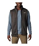 Columbia Sweater Weather Vest Chaleco, Black, L para Hombre