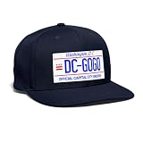 DC-Gogo Washington D.C. Capital City Groove Snapback Cap Navy