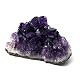 Amethyst Drusenstück Natürlicher Amethyst Kristall Rohstein