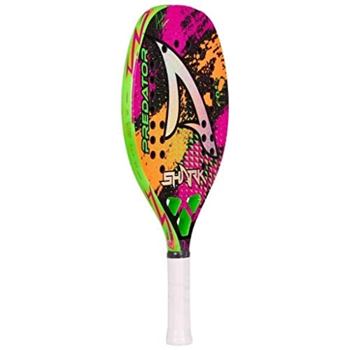 Raquete de Beach Tennis Shark Predator André Baran 2022 + Pack de bolinhas