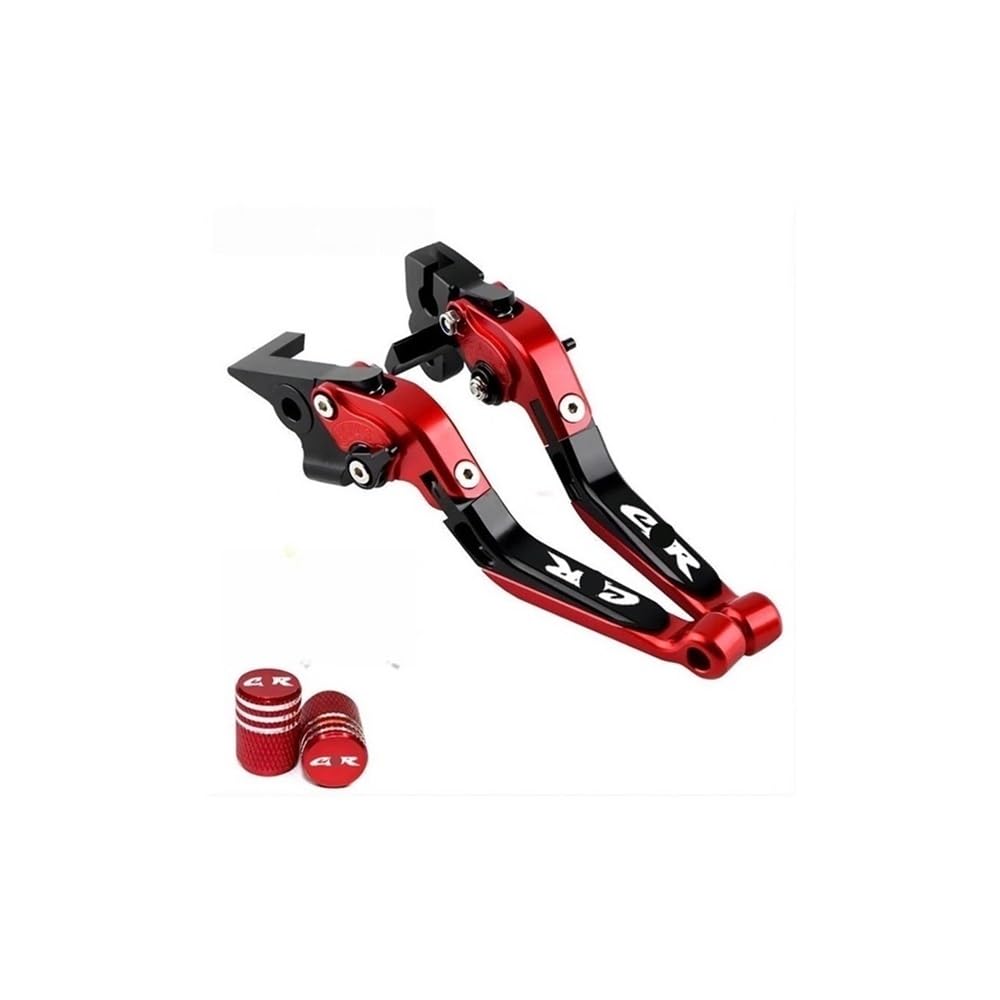 Zdgxfhsrh Burgundy Motorcycle Brake Clutch Levers For Cbr125r 2004-2016 Motorcycle Cnc Adjustable Brake Clutch Levers(Burgundy)