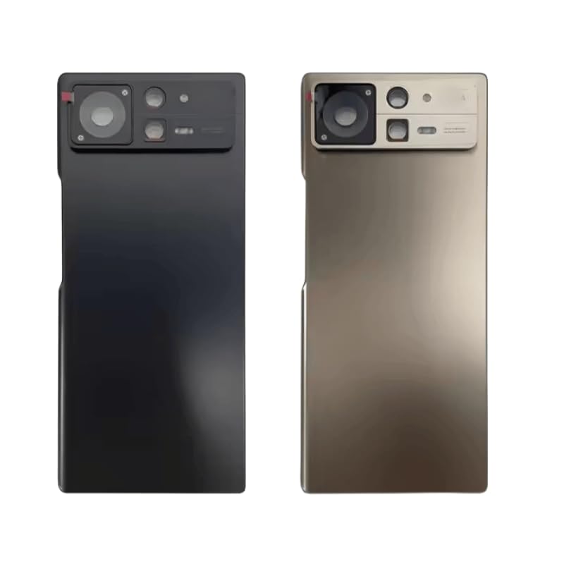 Boîtier de porte de batterie Xiaomi Mix Fold 2 doré avec objectif premium - 2