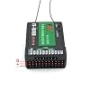 FLYSKY FS-iA10B Receiver 2.4G 10Channel PWM Output with PPM Compatible for FS I6 I10 I6S I6X Transmitter (iA10B)