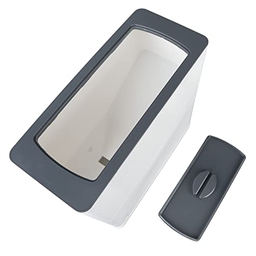 Yinhing Distributore di Riso, Contenitore di Riso Contenitore Misurabile Integrabile da 12 Kg Dispenser di Cereali per Cereali per per per per per (WHITE)