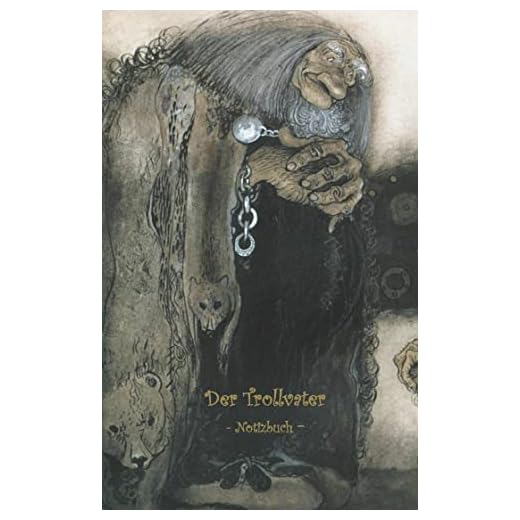 Der weise Troll - Notizbuch (Trolle und Goblins): Notebook, Fantasy, Fantasie, Fee, Märchen, Saga, Sage, nordisch, Elfen, verzaubert, Zauber, ... sammeln, Original, Post, Briefmarke, Klas