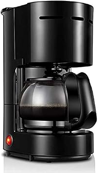 Drip Coffee Maker, Coffee Machine for Home Office Cafe 4-6 Cups Coffee Machine, 650L Large Capacity Kettle, 600W, Black