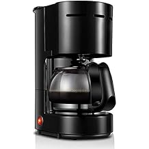 Drip Coffee Maker, Coffee Machine for Home Office Cafe 4-6 Cups Coffee Machine, 650L Large Capacity Kettle, 600W, Black