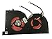HK-part Fan Compatible with MSI GS63VR Series GS63VR 6RF GS63VR 7RF GS63VR Stealth Pro MS-16K2 MS-17B1 BS5005HS-U2L1 Gpu Cooling Fan 4-Pin DC 5V 0.5A