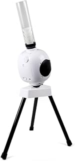 New Automatic Badminton Launcher Outdoor Household Youth Sports 110V Single Person Training Machine Badminton Robot 4-6 s/Fixed Serve Machine Beginner's Tripod Design with Good Stability
