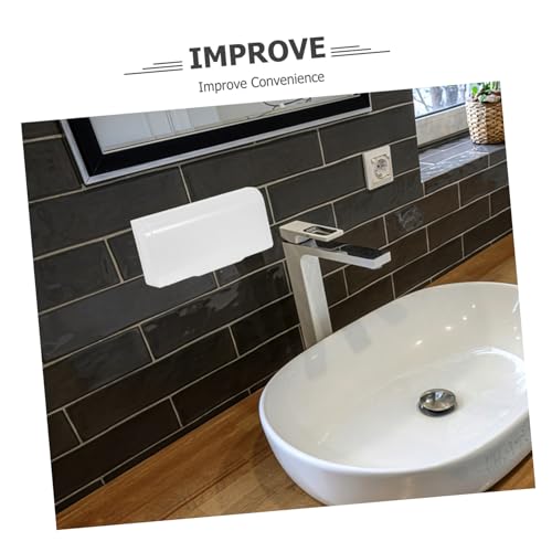Protector de enchufes 4 tomas autoadhesivo para oficina y baño 4