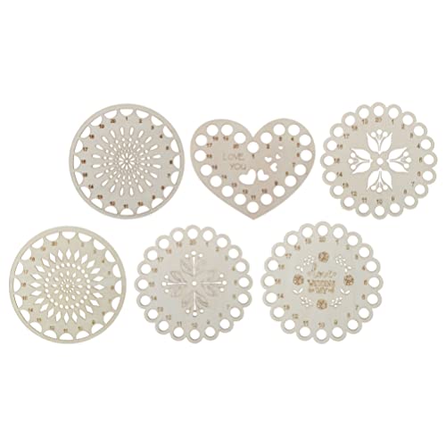 BESPORTBLE Wooden Organizers Embroidery Threads Cross Stitch Organizer Easy to Use Storage Board Set for DIY Embroidery