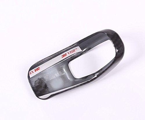 Carbon Fiber Style Console Gear Shift Knob Cover Trim For Land Rover Range Rover Sport 2014-2017 #TOP3