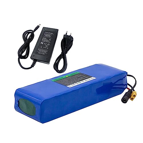 HefddEHY Bateria de bicicleta elétrica 36V 10Ah/12Ah,Bateria de íon de lítio 10S2P,construído - em B