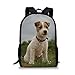 Netter Hund Jack Russell Terrier Print Jungen Mädchen Schultaschen Kinder Rucksäcke Schultaschen A