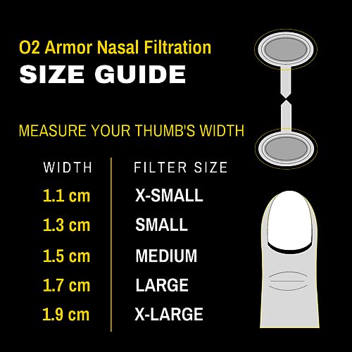 image for O2 Armor Nose Filters for Welders & Allergies - Nose Filter for Dust -